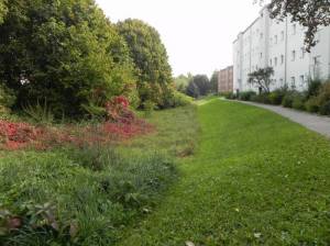 Klicken zum Vergrößern (Gretelstraße, Berlin-Neukölln, Mauerweg, Heidekampgraben, Gartenkulturpfad)