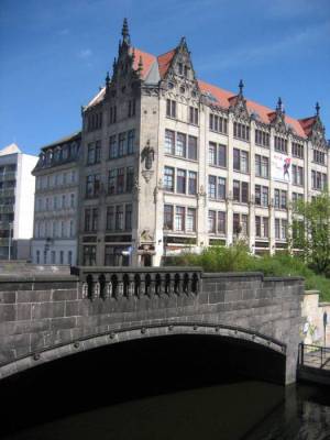 Klicken zum Vergrößern (Gertraudenbrücke, Spreegraben)