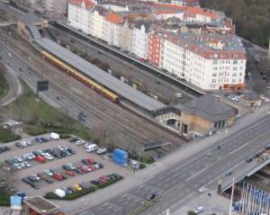 Bahnhof Messe Nord 2008 S-Bahnhof Messe Nord / ICC, Messe, Lietzensee, Zentraler Omnibusbahnhof