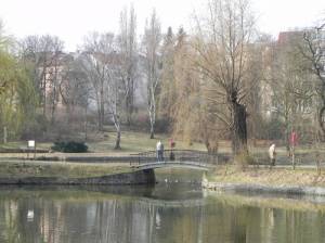 Klarensee und Alter Park (2011) Klarensee, Berlin-Tempelhof, Alter Park