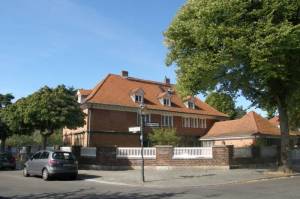Ecke Frankenallee (Foto: 2009) Alemannenallee, Berlin-Westend, 