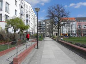 Rahel -Varnhagen-Promenade (2011) Rahel-Varnhagen-Promenade, Berlin-Kreuzberg, Theodor-Wolf-Park, Friedrichstraße