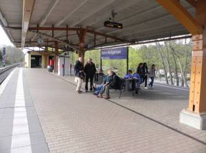 S-Bahnhof Heiligensee (2014) S-Bahnhof Heiligensee, Heiligensee, Stolper Heide, Stolpe-Süd, Mauerweg