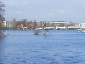 Klicken zum Vergrößern (An der Havelspitze, Berlin-Hakenfelde, Spandauer See, Havel, Wasserstadt)