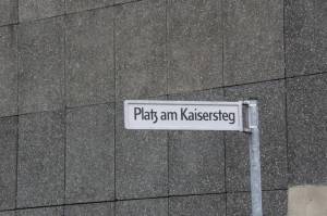 Klicken zum Vergrößern (Platz am Kaisersteg, Berlin-Oberschöneweide, Spree, Kaisersteg)