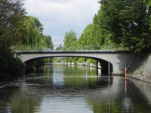Corneliusbrücke (2014) Corneliusbrücke, Berlin-Tiergarten, Landwehrkanal