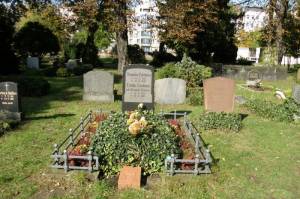 Ehrengrabstätte von Theodor Fontane Friedhof II der französisch-reformierten Gemeinde, Berlin Mitte