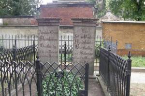 Friedhof der Dreifaltigkeitsgemeinde I, Abraham Ernst Mendelssohn Bartholdy, Heinrich von Stephan, Rahel von Varnhagen