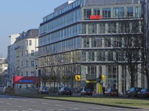 Hohenzollerndamm (2015) Hohenzollerndamm, Berlin-Wilmersdorf, Deutsche Rentenversicherung, Christi-Auferstehungs-Kathedrale, Fehrbelliner Platz