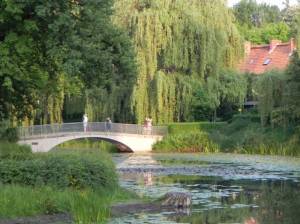 Lindenhofsiedlung , Lindenweiher (2011) Siedlung Lindenhof, Berlin-Schöneberg