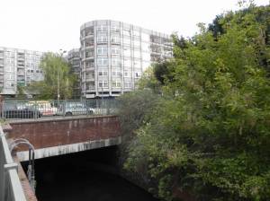  Chausseestraßenbrücke, Panke, Südpankepark