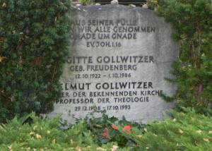 Klicken zum Vergrößern (Helmut Gollwitzer, Friedhof Dahlem, )