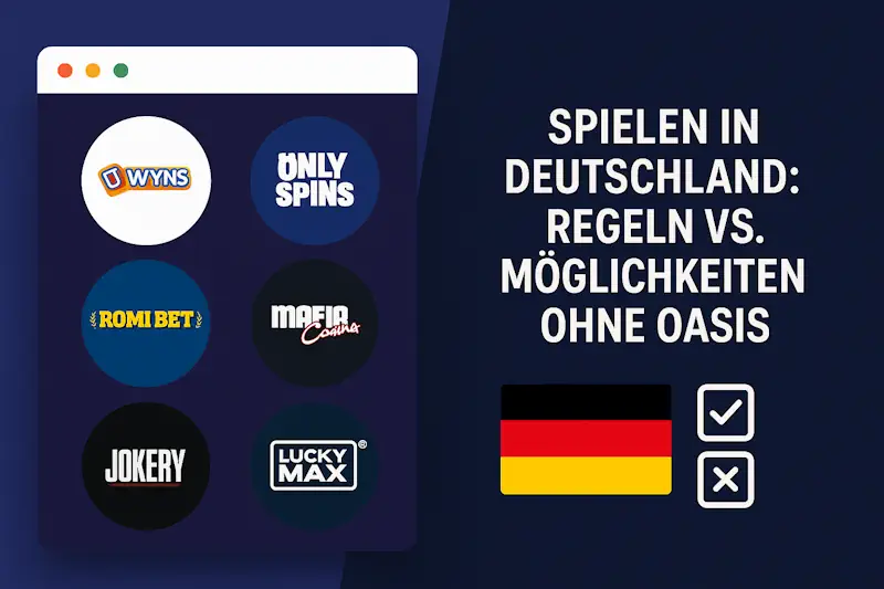 Spielen in Deutschland - Regeln vs. Möglichkeiten ohne OASIS